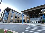 Front entrance of Sylvan Hills High School